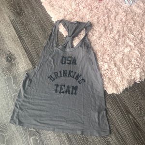 USA drinking team muscle tee!